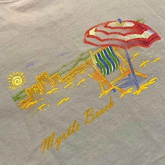 VINTAGE myrtle  beach graphic tee - Picture 3 of 4